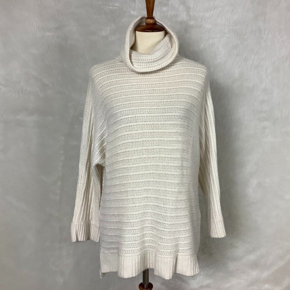 Zadig & Voltaire Ivory Athino Deluxe Cachemire Cashmere Sweater One Size - Picture 1 of 9